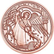  10 евро 2017 «Ангел-хранитель Михаил» Австрия, фото 1 