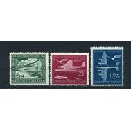  1944. Германия. Рейх. 866-868. 25 лет авиапочте. 3 марки, фото 1 