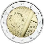  2 евро 2014 «100 лет со дня рождения Илмари Тапиоваара» Финляндия, фото 1 