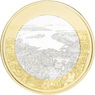  5 евро 2018 «Морские виды Хельсинки» Финляндия, фото 1 