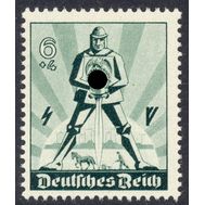 1940. Германия. Рейх. 745. День трудящихся. Рыцарь, фото 1 