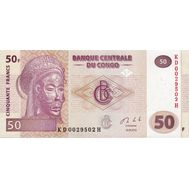  50 франков 2013 Конго Пресс, фото 1 