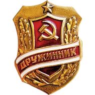  Значок «Дружинник» СССР, фото 1 