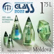 2022. Молдова. 1181. Международный Год Стекла, фото 1 