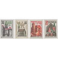 1973. СССР. 4237-4240. Историко-архитектурные памятники Прибалтийских республик. 4 марки, фото 1 