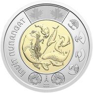  2 доллара 2024 «Инуитский Нунангат» Канада, фото 1 