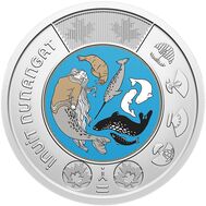  2 доллара 2024 «Инуитский Нунангат» Канада (цветная), фото 1 
