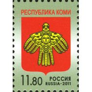  2011. 1486. Герб Республики Коми., фото 1 