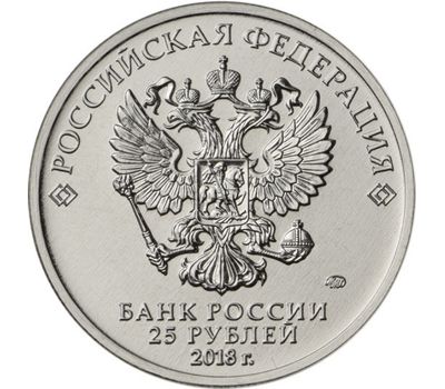  Монета 25 рублей 2018 «25-летие принятия Конституции Российской Федерации», фото 2 