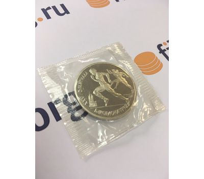  Набор из 6 монет 1 рубль 1991 «Олимпиада в Барселоне» в запайках, фото 4 