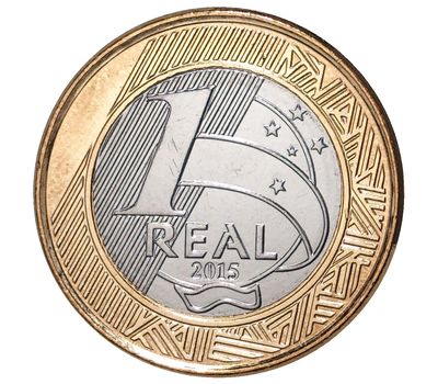  Монета 1 реал 2015 «Олимпиада в Рио-де-Жанейро. Паралимпийская атлетика» Бразилия, фото 2 