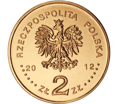  Монета 2 злотых 2012 «Польская олимпийская сборная в Лондоне 2012» Польша, фото 2 