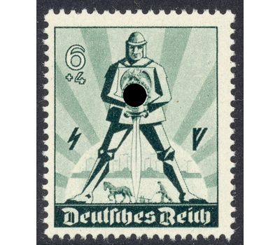  Почтовая марка «День трудящихся. Рыцарь» Третий Рейх 1940, фото 1 