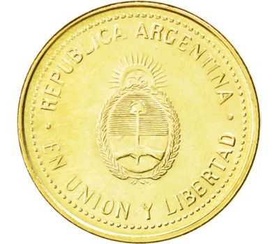  Монета 10 сентаво 2011 Аргентина, фото 2 