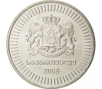  Монета 50 тетри 2006 Грузия, фото 2 