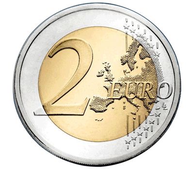  Монета 2 евро 2021 «Исторический город Толедо» Испания, фото 2 