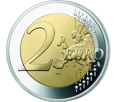  Монета 2 евро 2022 Франция - новый дизайн, фото 2 