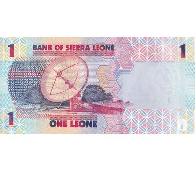  Банкнота 1 леоне 2022 Сьерра-Леоне Пресс, фото 2 