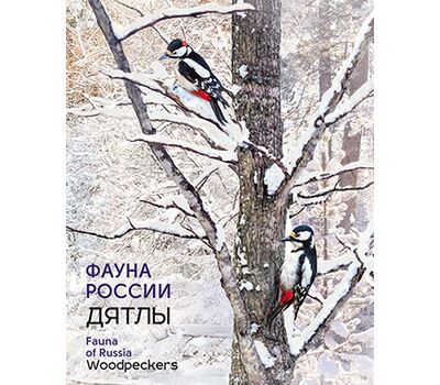  Сувенирный набор в художественной обложке «Фауна России. Дятлы» 2018, фото 1 