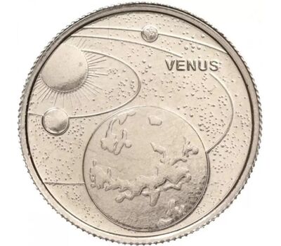  Набор монет 1 куруш 2022 «Планеты Солнечной Системы» Турция, фото 3 