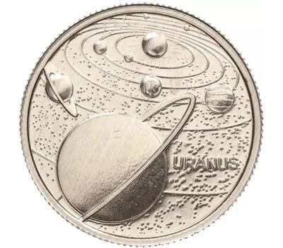  Набор монет 1 куруш 2022 «Планеты Солнечной Системы» Турция, фото 4 