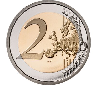  Монета 2 евро 2023 «150 лет со дня рождения Йосипа Племеля» Словения, фото 2 