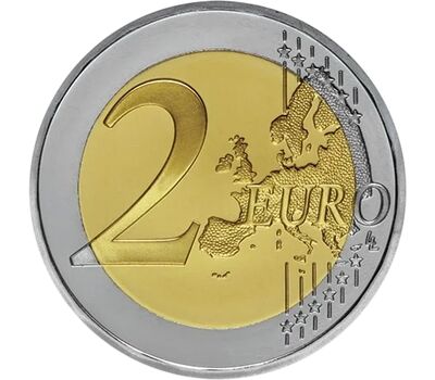  Монета 2 евро 2025 «100 лет со дня рождения Микис Теодоракис» Греция, фото 2 
