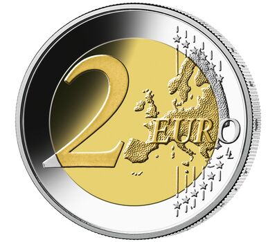 Монета 2 евро 2025 «35 лет немецкого единства» Германия, фото 2   Монета 2 евро 2025 «35 лет немецкого единства» Германия, фото 2