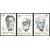  3 почтовые марки «Лауреаты Нобелевской премии» СССР 1991, фото 1 