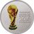  Цветная монета 25 рублей 2018 «Кубок Чемпионата мира по футболу FIFA 2018» в блистере, фото 3 