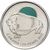  Монета 25 центов 2011 «Бизон» Канада (цветная), фото 1 
