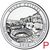  Монета 25 центов 2012 «Национальный исторический парк Чако» (12-й нац. парк США) P, фото 1 