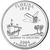  Монета 25 центов 2004 «Флорида» (штаты США) случайный монетный двор, фото 1 