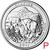  Монета 25 центов 2011 «Национальный парк Глейшер» (7-й нац. парк США) P, фото 1 