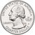  Монета 25 центов 2014 «Национальный парк Грейт-Смоки-Маунтинс» (21-й нац. парк США) D, фото 2 