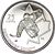  Монета 25 центов 2009 «Следж-хоккей. XXI Олимпийские игры 2010 в Ванкувере» Канада, фото 1 