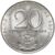  Монета 20 марок 1973 «Отто Гротеволь» Германия, фото 2 