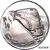  Коллекционная сувенирная монета 1 рубль 1953 «Локомотив» никель, фото 1 
