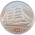  Монета 1 доллар 2020 «Парусник «Горх Фок» Остров Флорес, фото 1 