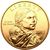  Монета 1 доллар 2002 «Парящий орёл» США D (Сакагавея), фото 2 
