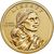  Монета 1 доллар 2022 «Эли Сэмюэл Паркер, офицер армии США» D (Сакагавея), фото 2 