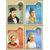  4 почтовые марки «Культура народов России. Народные костюмы (головные уборы)» 2009, фото 1 