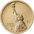  Монета 1 доллар 2024 «Ракета Сатурн V» США D (Американские инновации), фото 2 