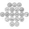  25 рублей 2019-2020 «Оружие Великой Победы, Конструкторы» (19 монет, полный набор), фото 1 